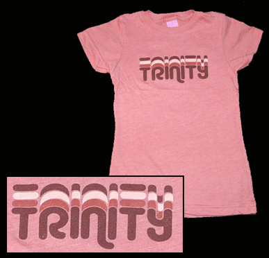 Vintage Coral Stacked Tee